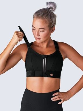 SHEFIT- Ultimate Sports Bra High Impact Black Size 4X